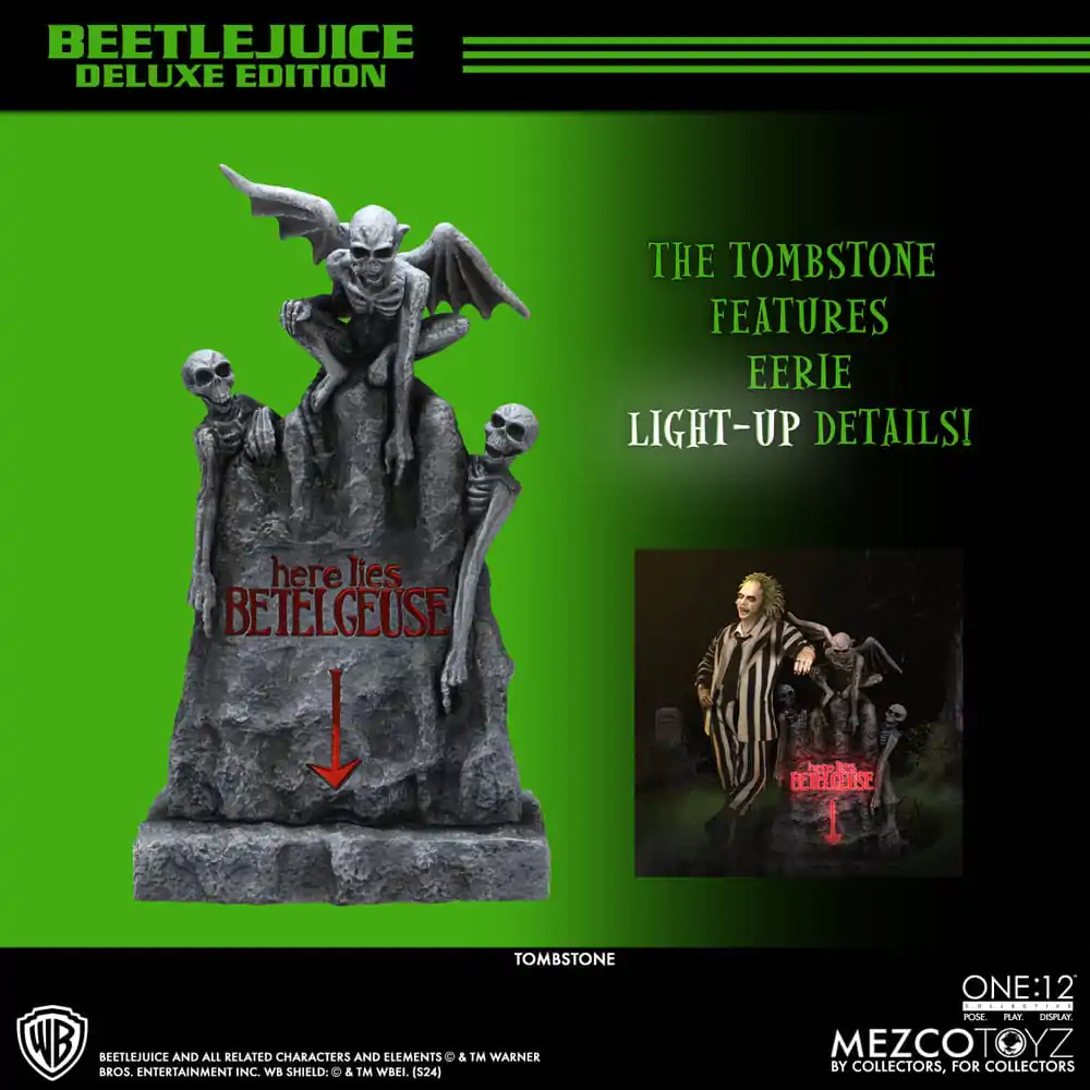 Figurka Akcji Beetlejuice 1/12 Beetlejuice Deluxe Edition 18 cm zdjęcie produktu