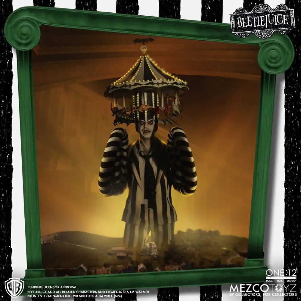 Figurka Akcji Beetlejuice 1/12 Beetlejuice Deluxe Edition 18 cm zdjęcie produktu