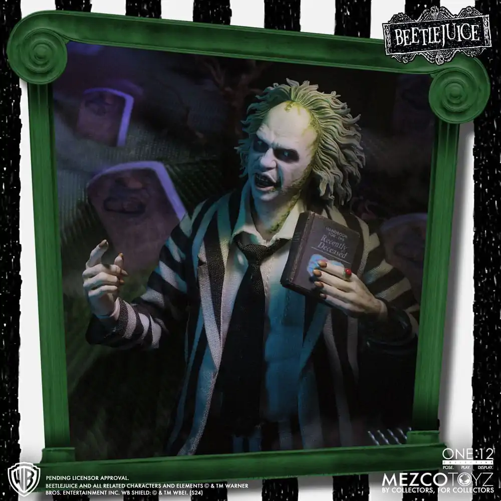 Figurka Akcji Beetlejuice 1/12 Beetlejuice Deluxe Edition 18 cm zdjęcie produktu