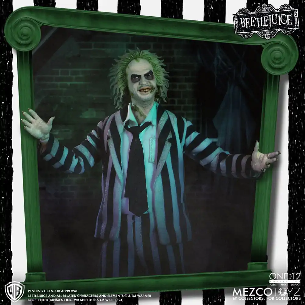 Figurka Akcji Beetlejuice 1/12 Beetlejuice Deluxe Edition 18 cm zdjęcie produktu