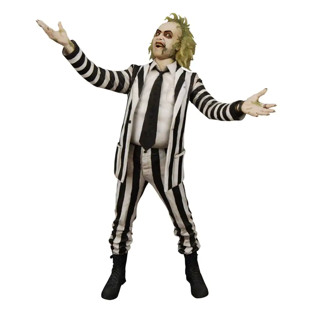 Beetlejuice 1988 Figurka Akcji 1/4 Striped Suit Beetlejuice 45 cm zdjęcie produktu