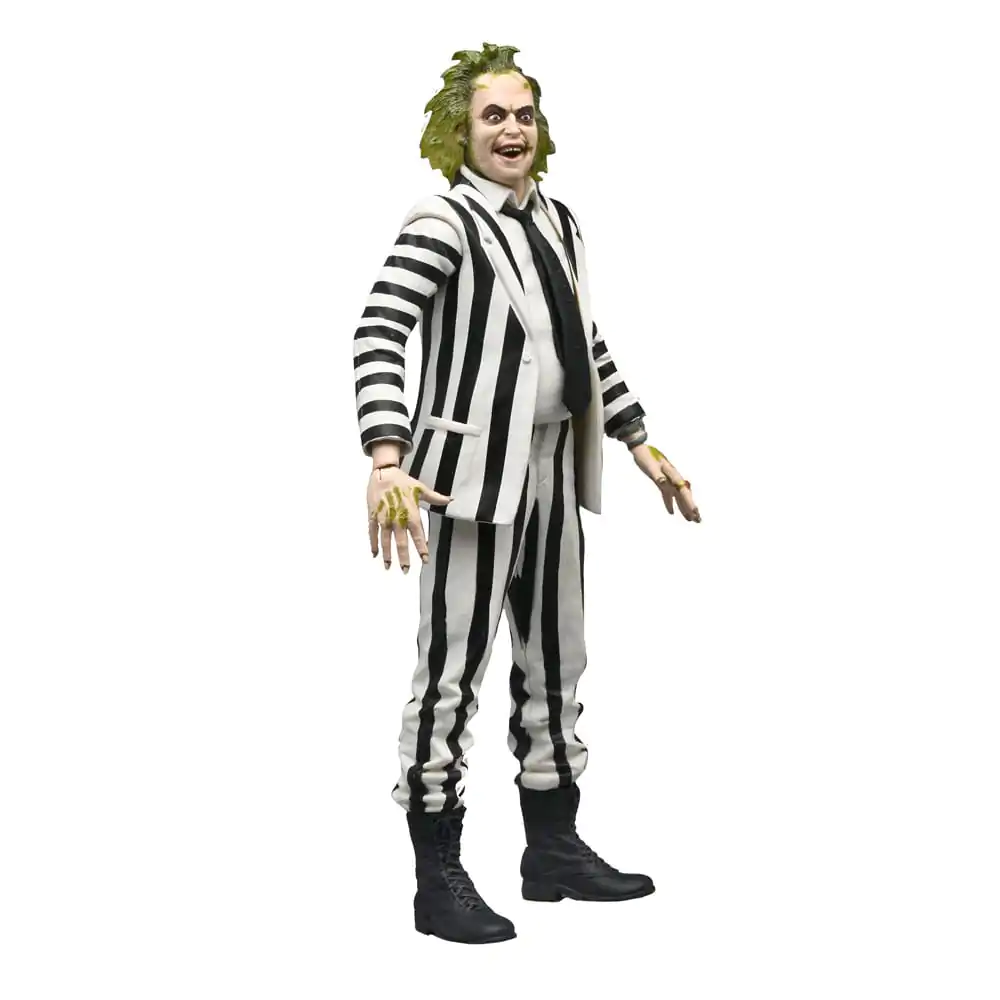 Beetlejuice 1988 Figurka Akcji Beetlejuice Czarno-Biały Garnitur w Paski 18 cm zdjęcie produktu