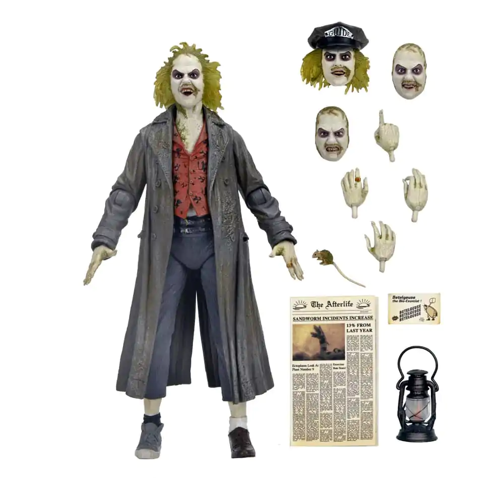 Beetlejuice 1988 Ultimate Action Figure Beetlejuice: Przewodnik Wycieczek Bio-Egzorcysta 18 cm zdjęcie produktu