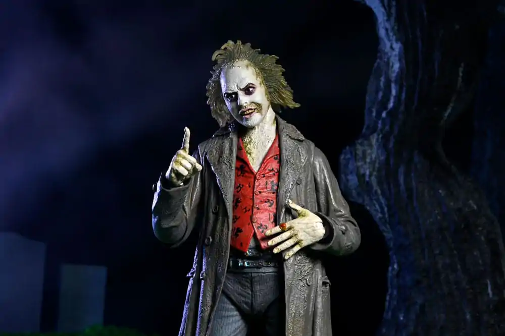 Beetlejuice 1988 Ultimate Action Figure Beetlejuice: Przewodnik Wycieczek Bio-Egzorcysta 18 cm zdjęcie produktu