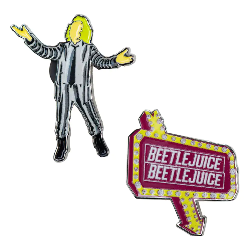 Beetlejuice Pins 2-Pack Beetlejuice - 2-Pak przypinek Beetlejuice zdjęcie produktu