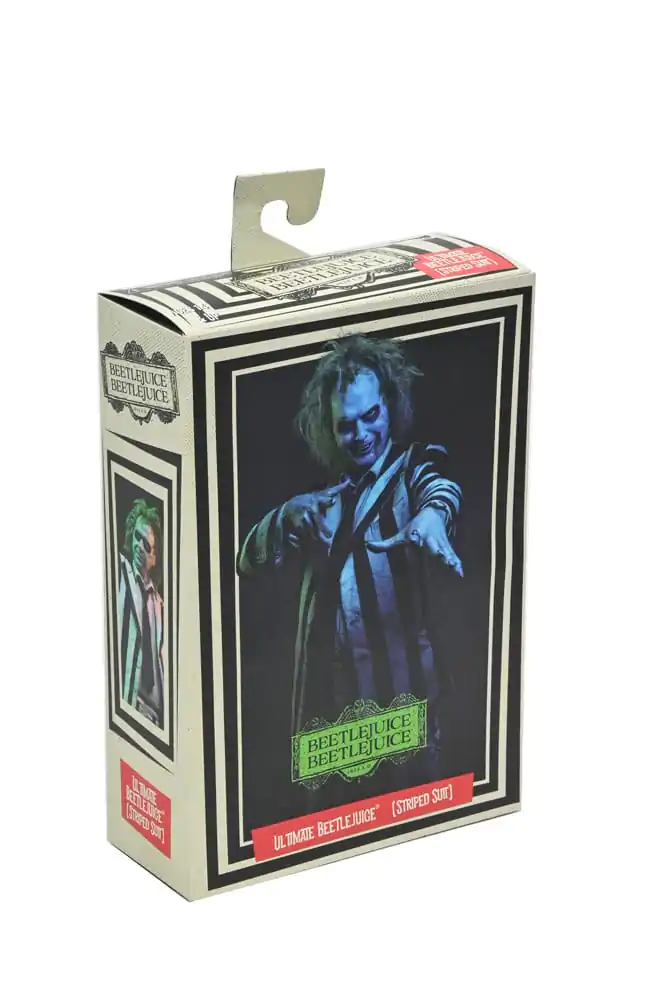 Beetlejuice Beetlejuice Figurka Akcji 7 cali Ultimate Striped Suit Beetlejuice 18 cm zdjęcie produktu