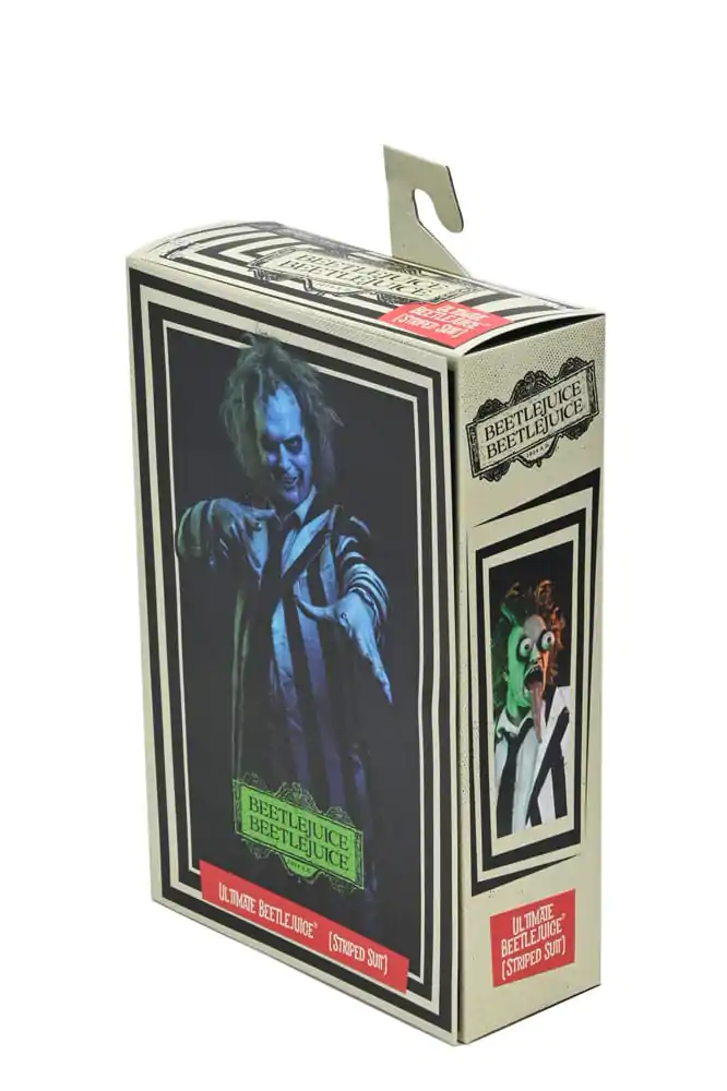 Beetlejuice Beetlejuice Figurka Akcji 7 cali Ultimate Striped Suit Beetlejuice 18 cm zdjęcie produktu