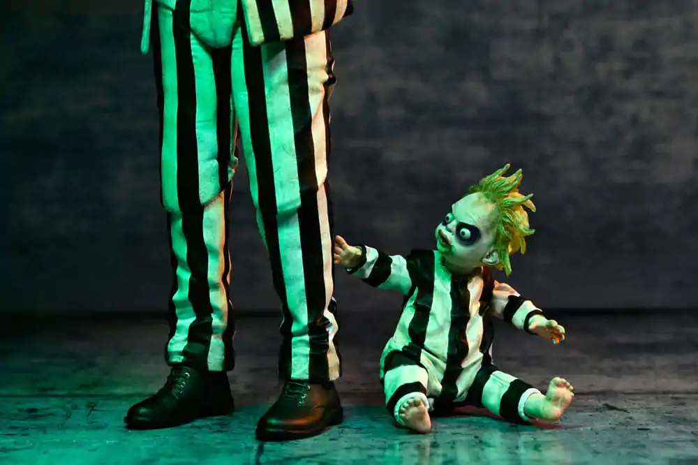 Beetlejuice Beetlejuice Figurka Akcji 7 cali Ultimate Striped Suit Beetlejuice 18 cm zdjęcie produktu