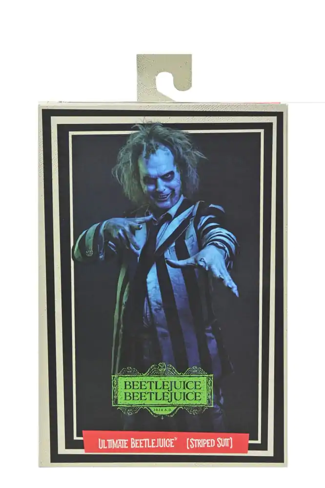 Beetlejuice Beetlejuice Figurka Akcji 7 cali Ultimate Striped Suit Beetlejuice 18 cm zdjęcie produktu