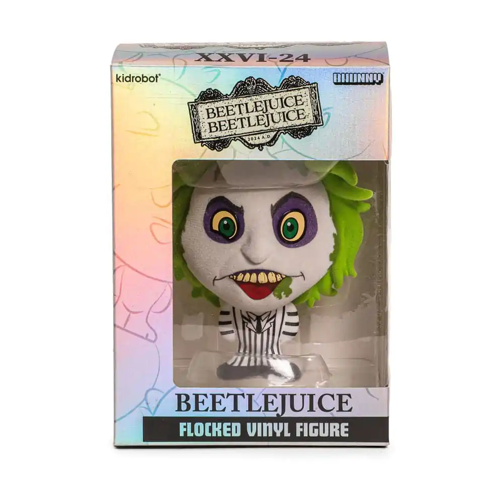 Beetlejuice Beetlejuice Bhunny Flocked Figurka winylowa Beetlejuice Striped Suit 10 cm zdjęcie produktu