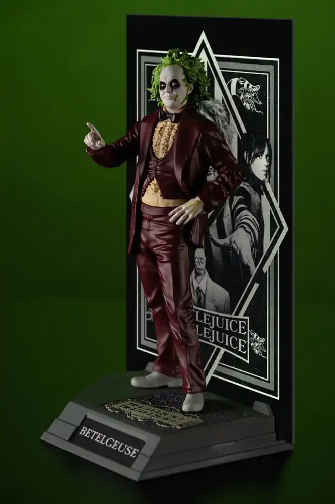 Beetlejuice Beetlejuice Movie Maniacs PVC Statua Beetlejuice 17 cm zdjęcie produktu