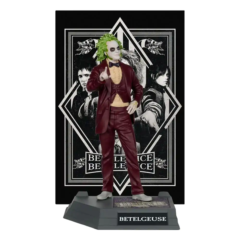 Beetlejuice Beetlejuice Movie Maniacs PVC Statua Beetlejuice 17 cm zdjęcie produktu
