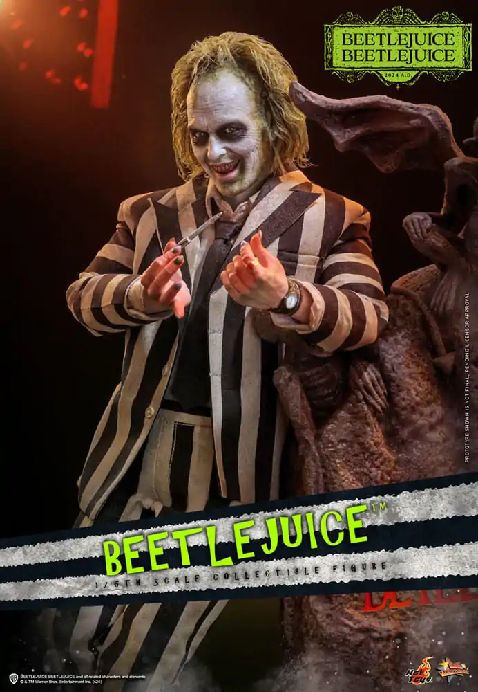 Beetlejuice Beetlejuice Movie Masterpiece Figurka Akcji 1/6 Beetlejuice 30 cm zdjęcie produktu