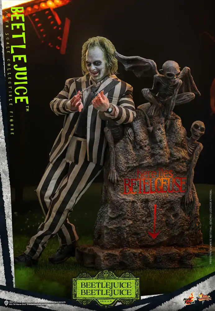 Beetlejuice Beetlejuice Movie Masterpiece Figurka Akcji 1/6 Beetlejuice 30 cm zdjęcie produktu