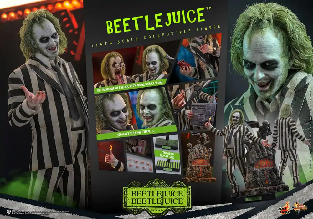 Beetlejuice Beetlejuice Movie Masterpiece Figurka Akcji 1/6 Beetlejuice 30 cm zdjęcie produktu