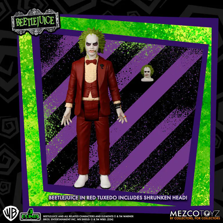 Beetlejuice - Beetlejuice Red Tux figurka 9,5 cm zdjęcie produktu