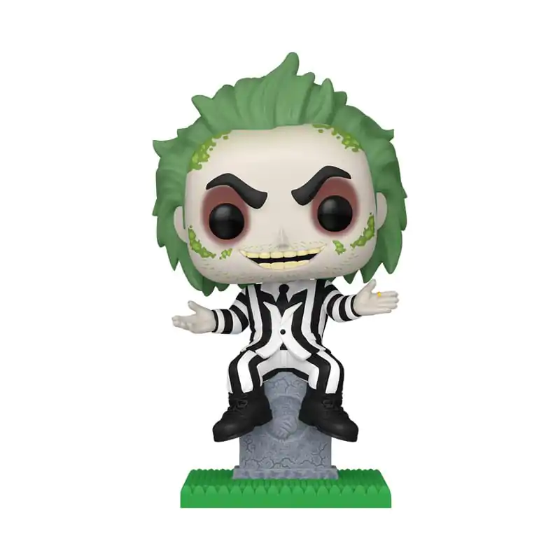 Beetlejuice Funko POP! Plus Movies Figurka winylowa Beetlejuice z nagrobkiem 9 cm zdjęcie produktu