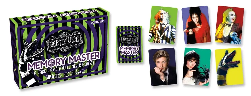 Beetlejuice Card Game Memory Master Gra Pamięciowa *English Version* zdjęcie produktu