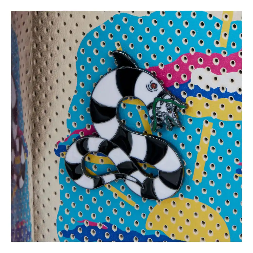 Beetlejuice by Loungefly Plecak Mini Podręcznik dla Niedawno Zmarłych Pin Trader zdjęcie produktu