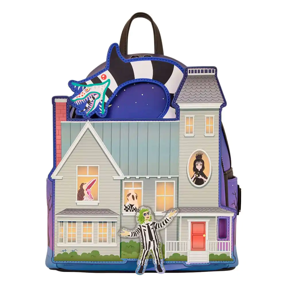 Plecak mini Beetlejuice firmy Loungefly zdjęcie produktu