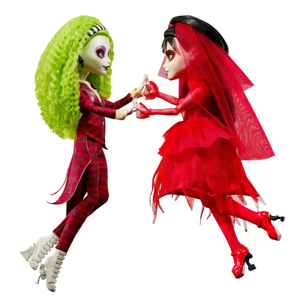 Beetlejuice Monster High Skullector Zestaw 2 Lalek Betelgeuse i Lydia 25 cm zdjęcie produktu