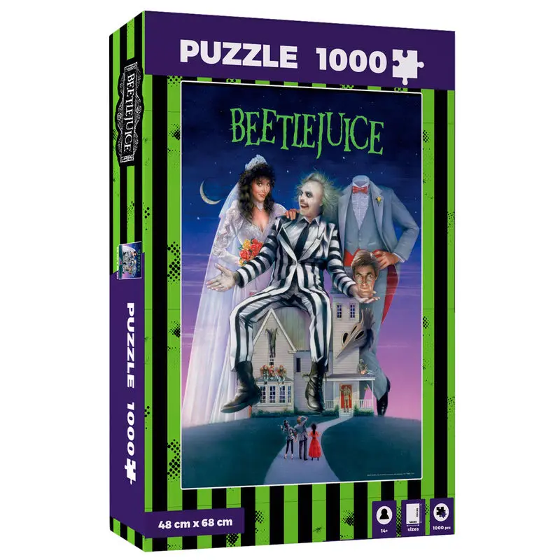 Beetlejuice Jigsaw Puzzle Plakat Filmowy zdjęcie produktu