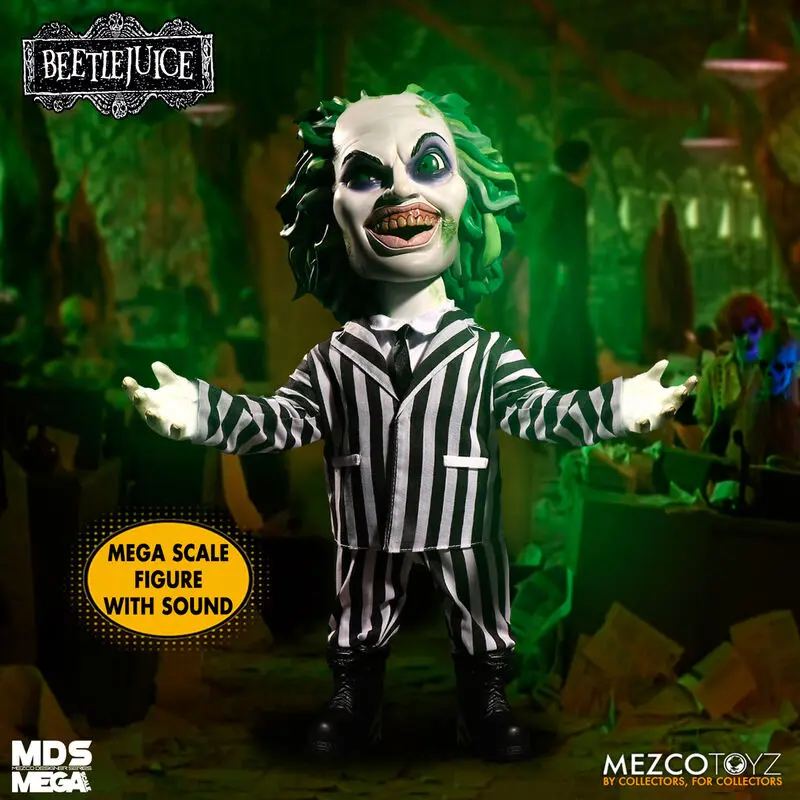 Beetlejuice MDS Mega Scale Talking Figurka Akcji Beetlejuice 38 cm zdjęcie produktu