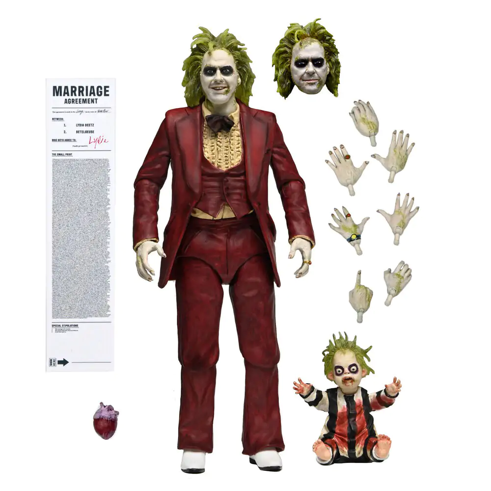 Beetlejuice Ultimate Beetlejuice Wedding Tuxedo figurka 18 cm zdjęcie produktu