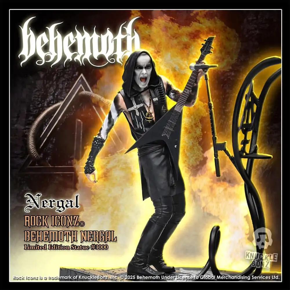 Behemoth Rock Iconz Statue Nergal Statua 22 cm zdjęcie produktu