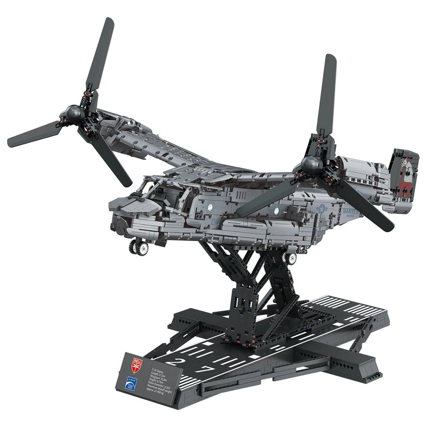 Bell Boeing Brick System Zestaw Konstrukcyjny V-22 Osprey 68 cm zdjęcie produktu