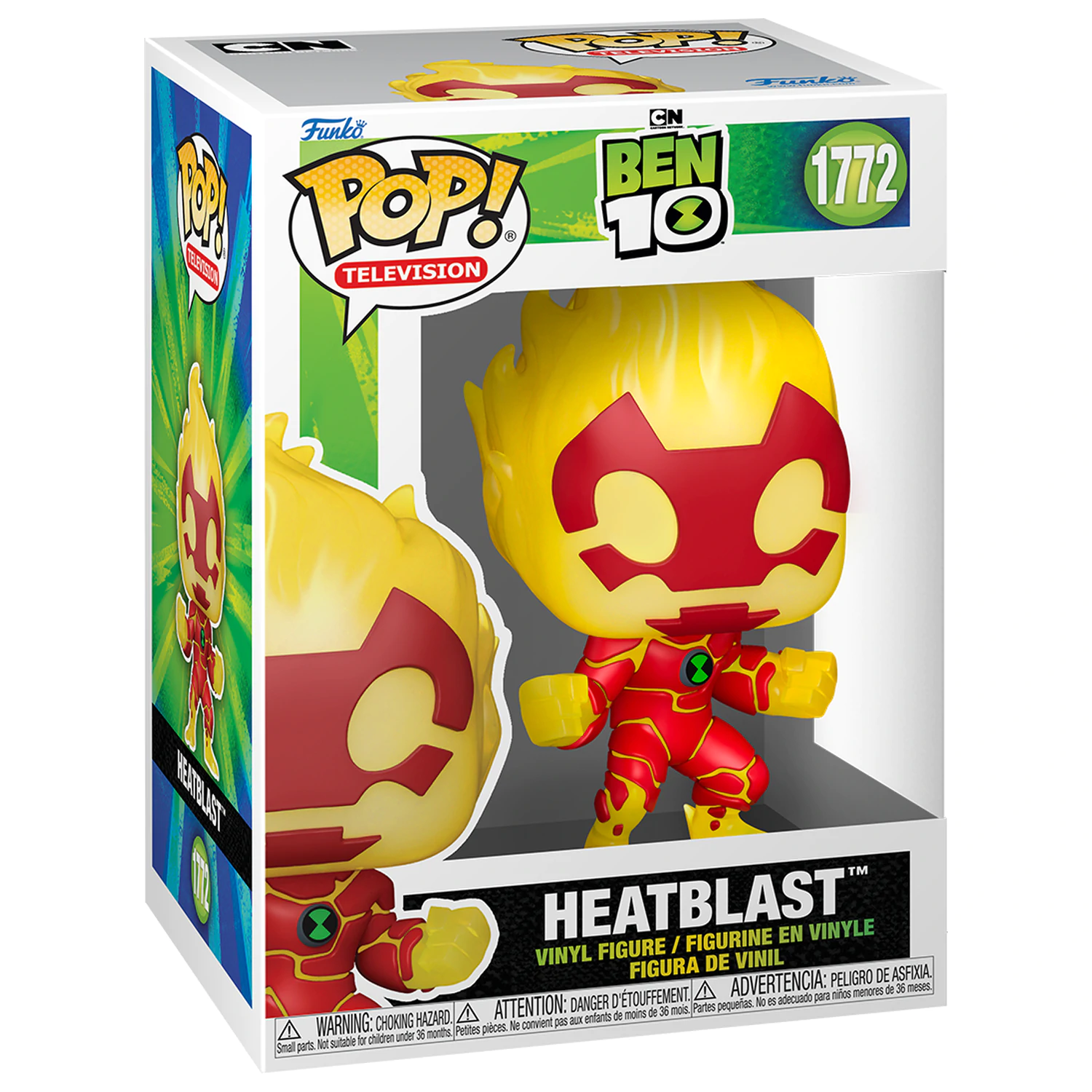 Ben 10 Funko POP! TV Winyl figurka Heatblast 9 cm zdjęcie produktu