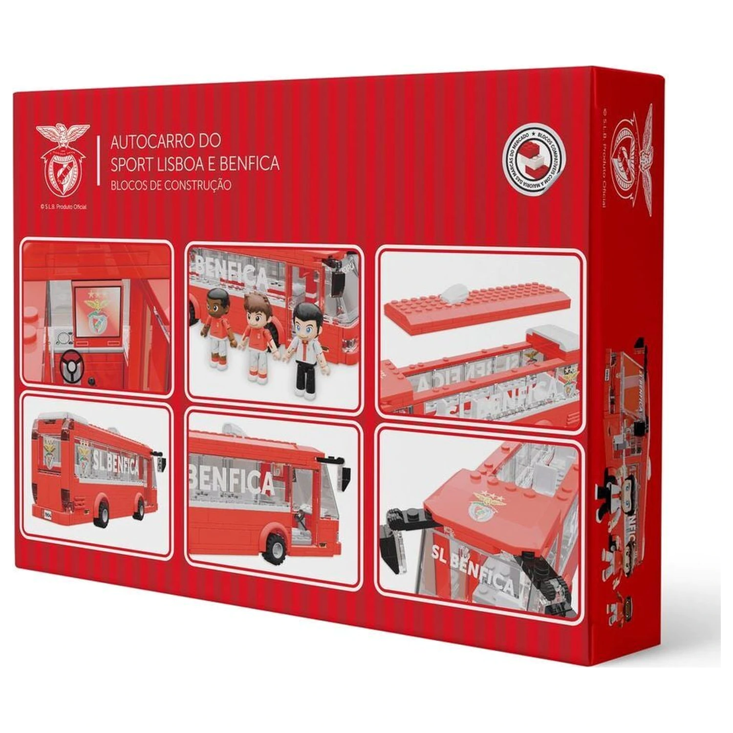 Benfica zestaw autobus z figurkami 332 szt. zdjęcie produktu