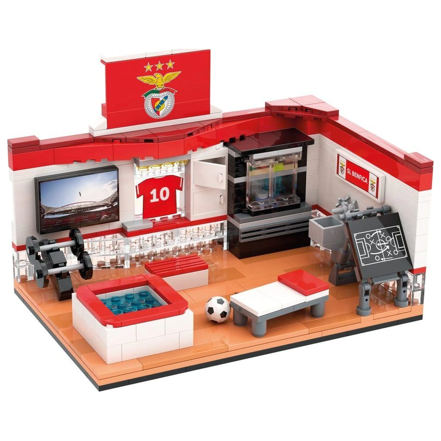Benfica zestaw szatni z figurką 468 szt. zdjęcie produktu