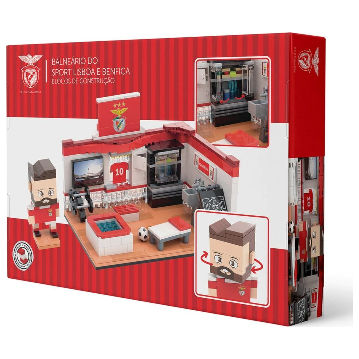 Benfica zestaw szatni z figurką 468 szt. zdjęcie produktu