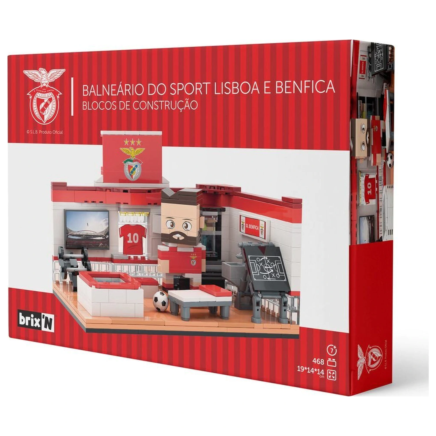 Benfica zestaw szatni z figurką 468 szt. zdjęcie produktu