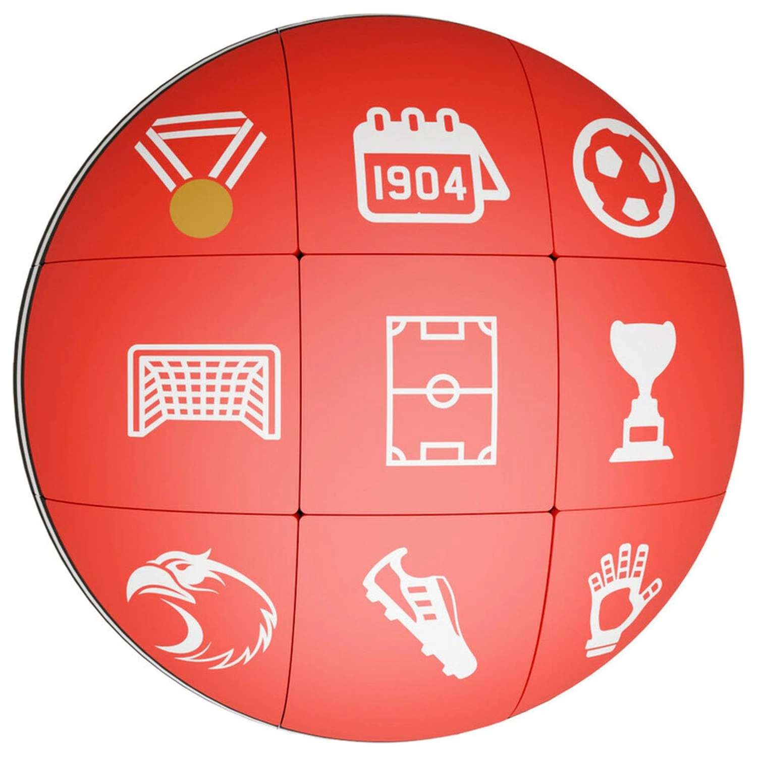 Benfica zestaw łamigłówek sferycznych 6cm zdjęcie produktu