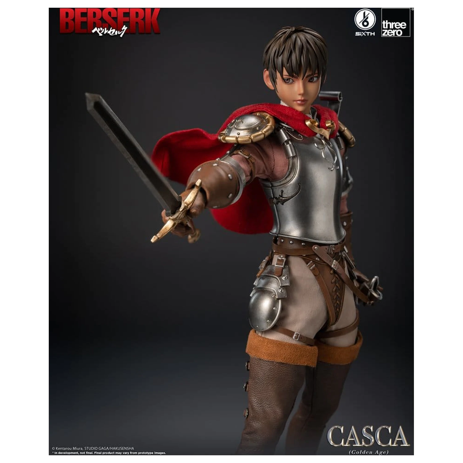 Berserk figurka akcji 1/6 Casca (Golden Age) 28 cm zdjęcie produktu