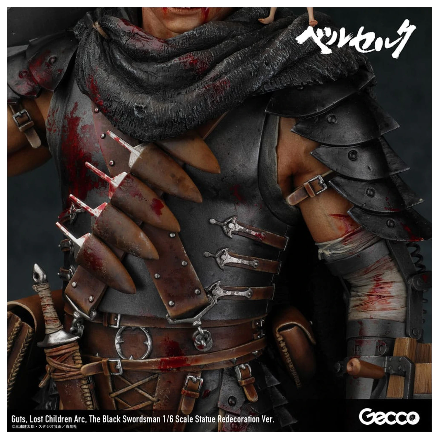 Berserk Statua 1/6 Guts Lost Children Arc The Black Swordsman Redecoration Ver. 38 cm zdjęcie produktu