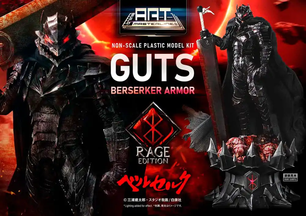 Berserk Build Art Masterline Zestaw plastikowy Model Guts Berserker Armor Rage 30 cm zdjęcie produktu
