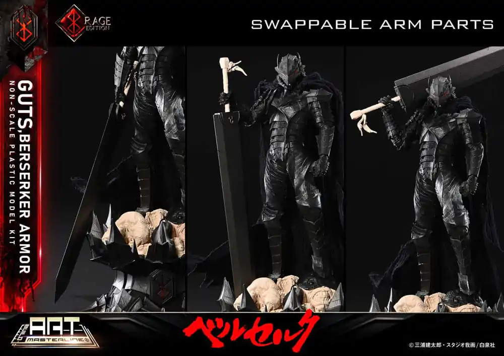 Berserk Build Art Masterline Zestaw plastikowy Model Guts Berserker Armor Rage 30 cm zdjęcie produktu