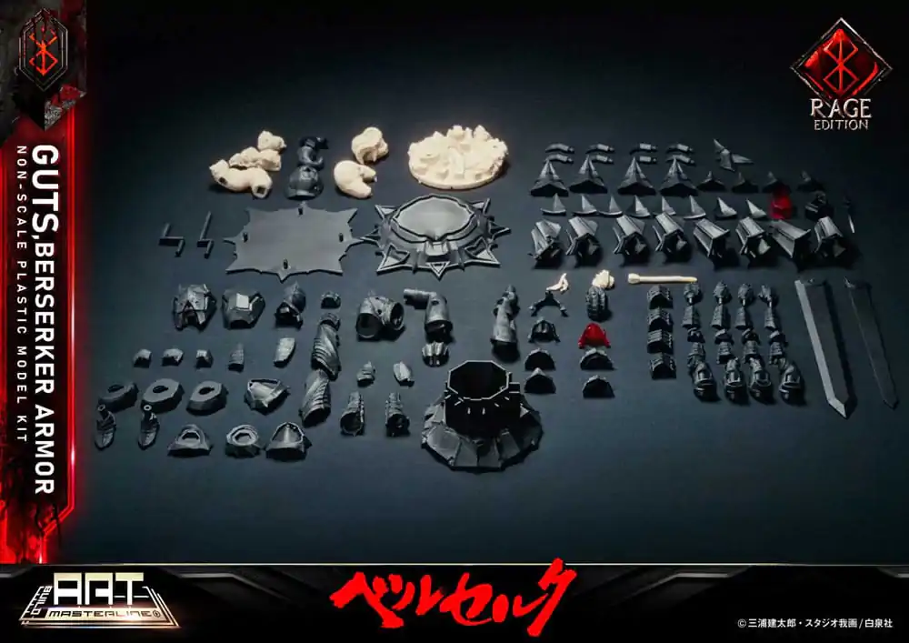 Berserk Build Art Masterline Zestaw plastikowy Model Guts Berserker Armor Rage 30 cm zdjęcie produktu