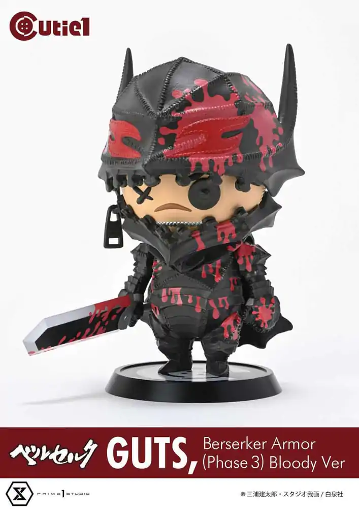 Berserk Cutie1 Figurka PVC Guts Berserker Armor (Phase 3) Bloody Ver. 12 cm zdjęcie produktu