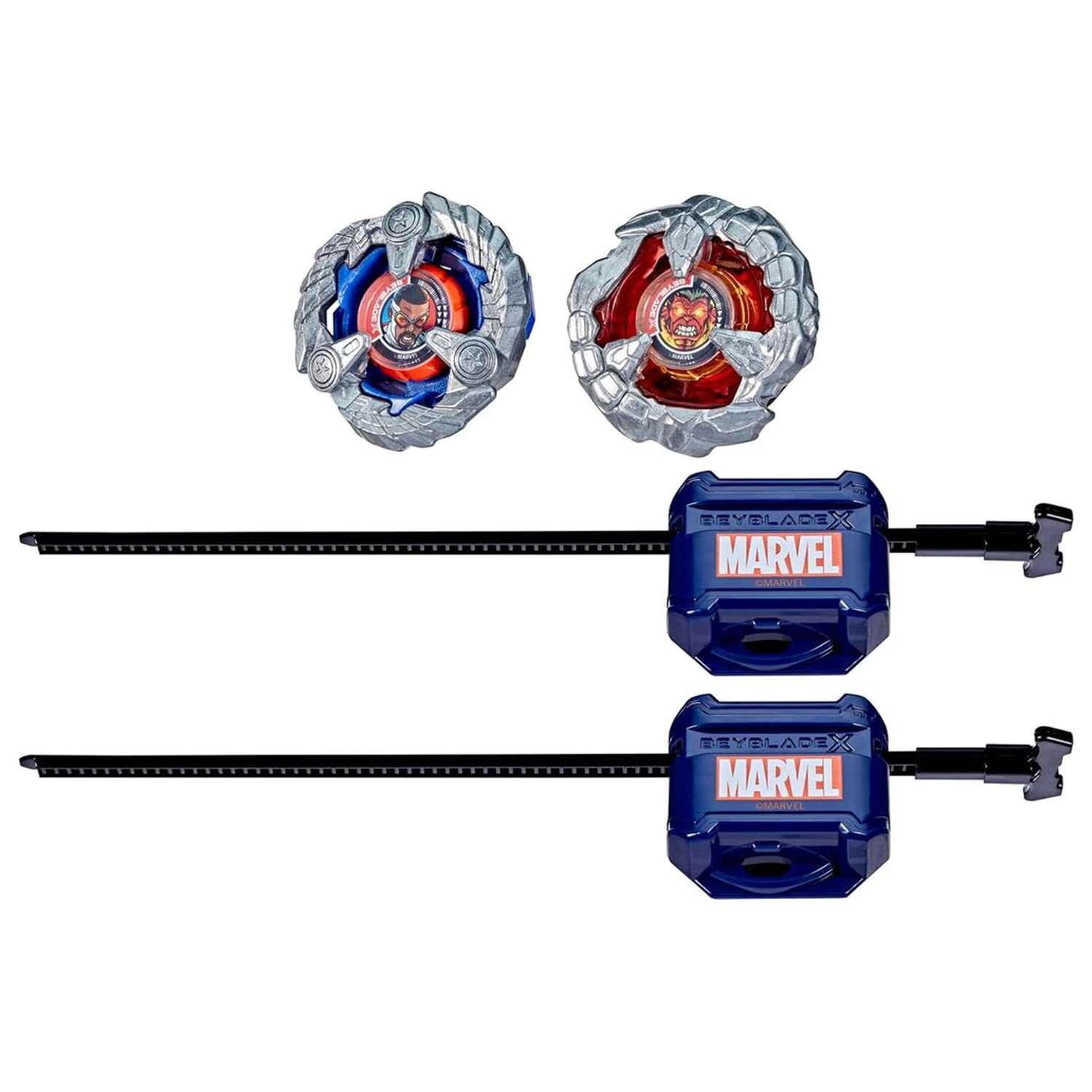 Beyblade X Captain America 4-70GB i Red Hulk 1-80R zestaw gra zdjęcie produktu