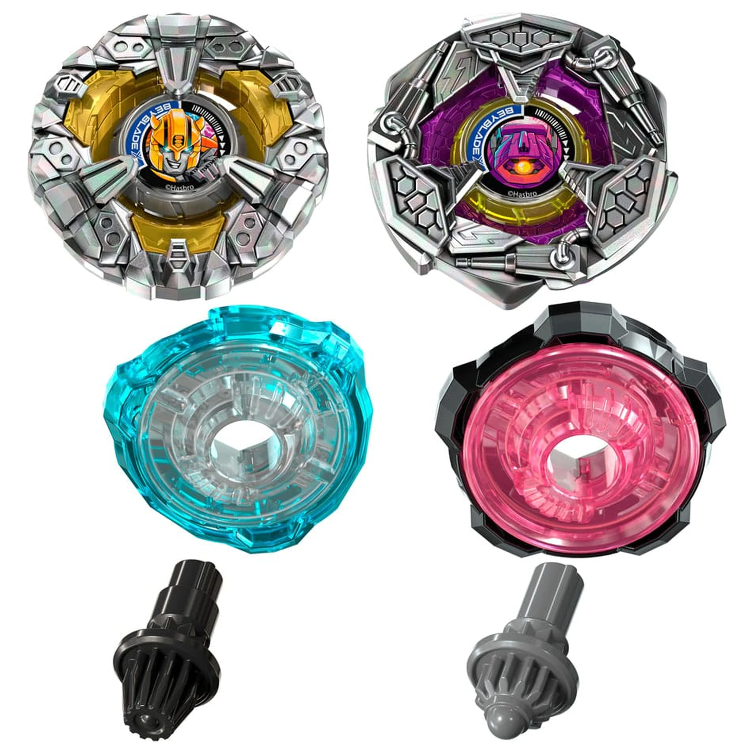 Beyblade X and Transformers Collab Bumblebee 3-60GP vs. Shockwave 5-80O zdjęcie produktu