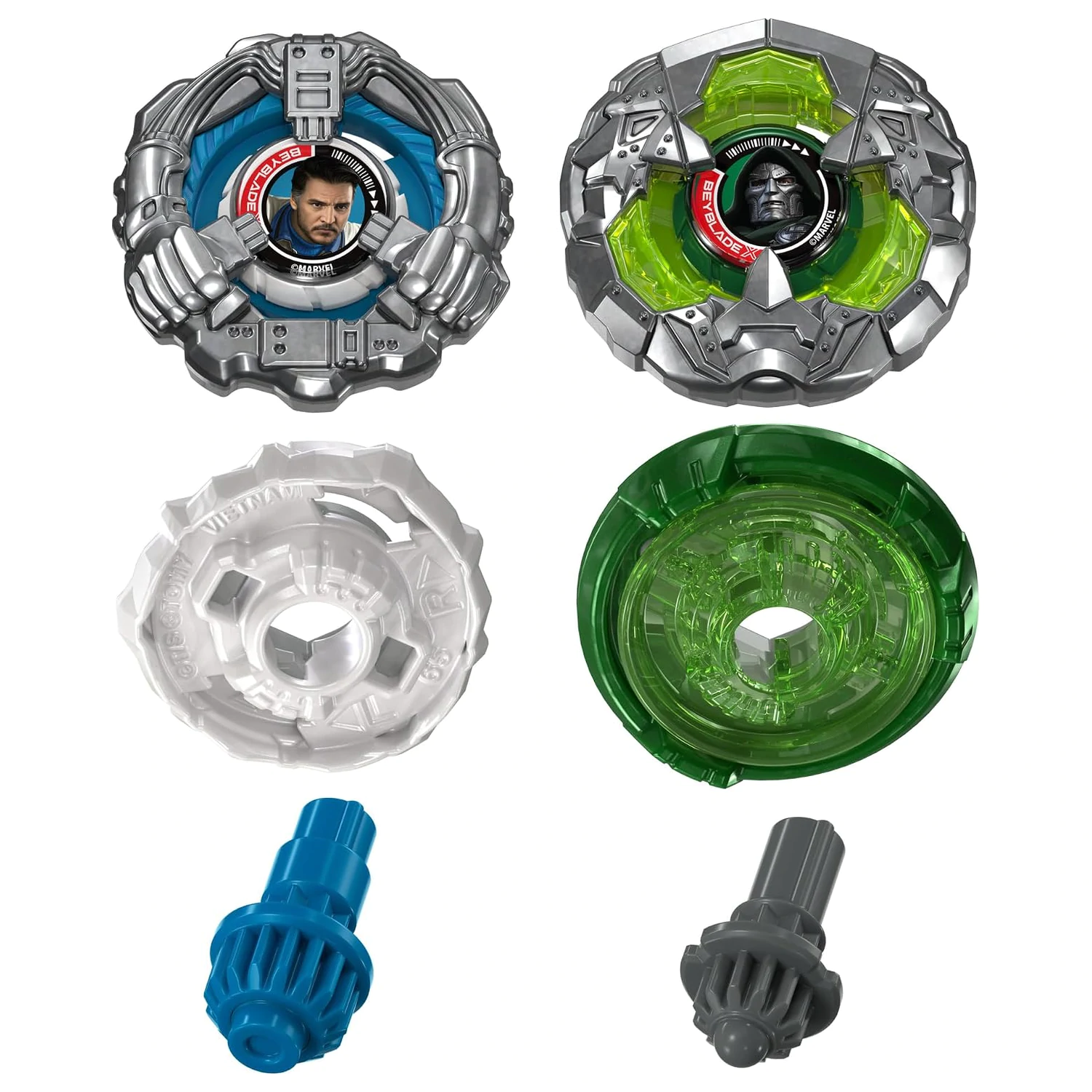 BEYBLADE X Mister Fantastic 9-65A i Doctor Doom 0-80LO zdjęcie produktu