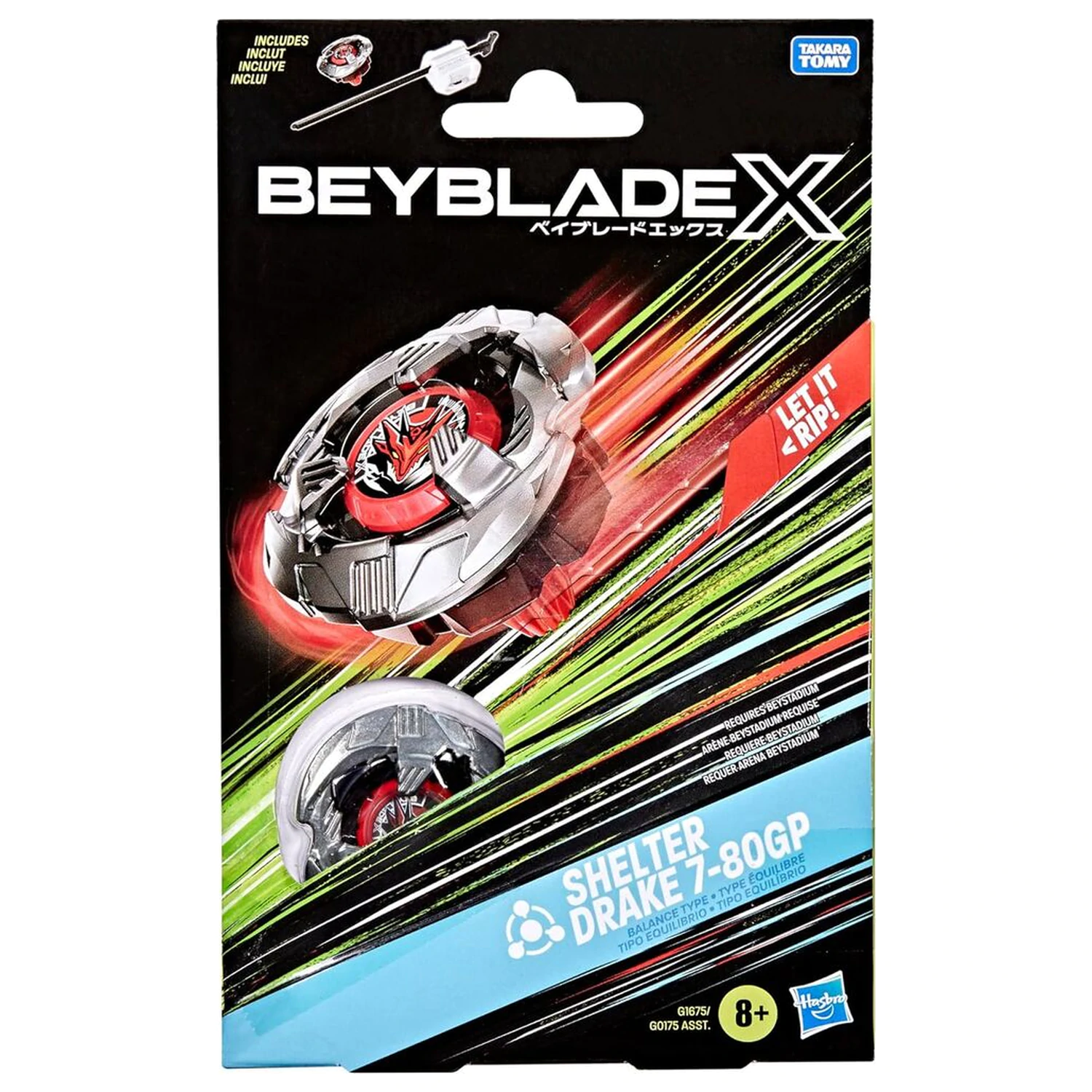 Beyblade X Shelter Drake 7-80GP zestaw do gry zdjęcie produktu