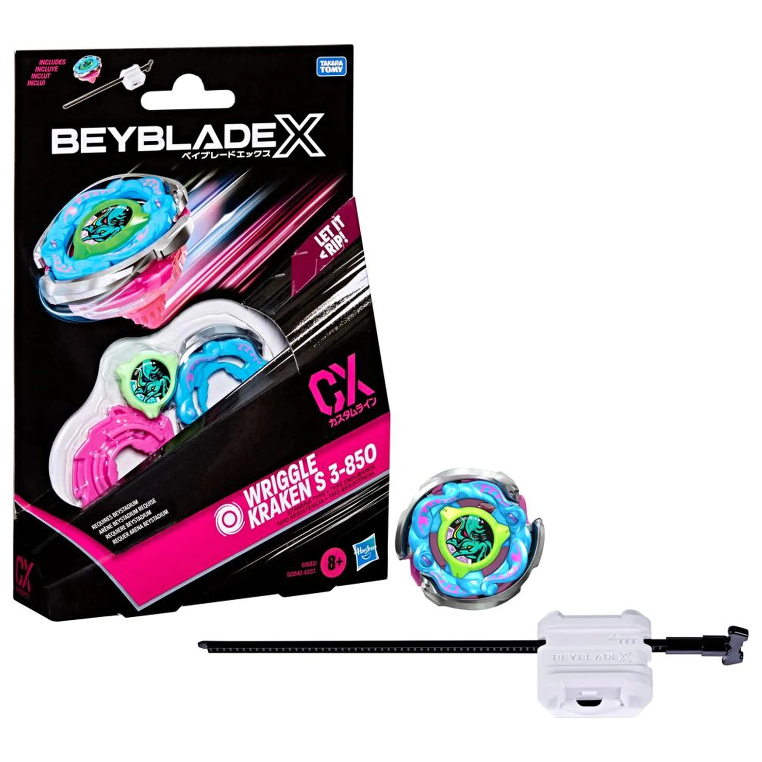 Beyblade X Wriggle Kraken S 3-85O CX Zestaw Startowy zdjęcie produktu