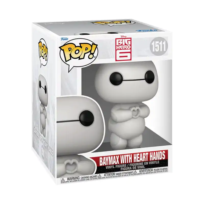 Big Hero 6 Oversized Funko POP! Figurka Vinyl Baymax(Heart Hands) 15 cm zdjęcie produktu