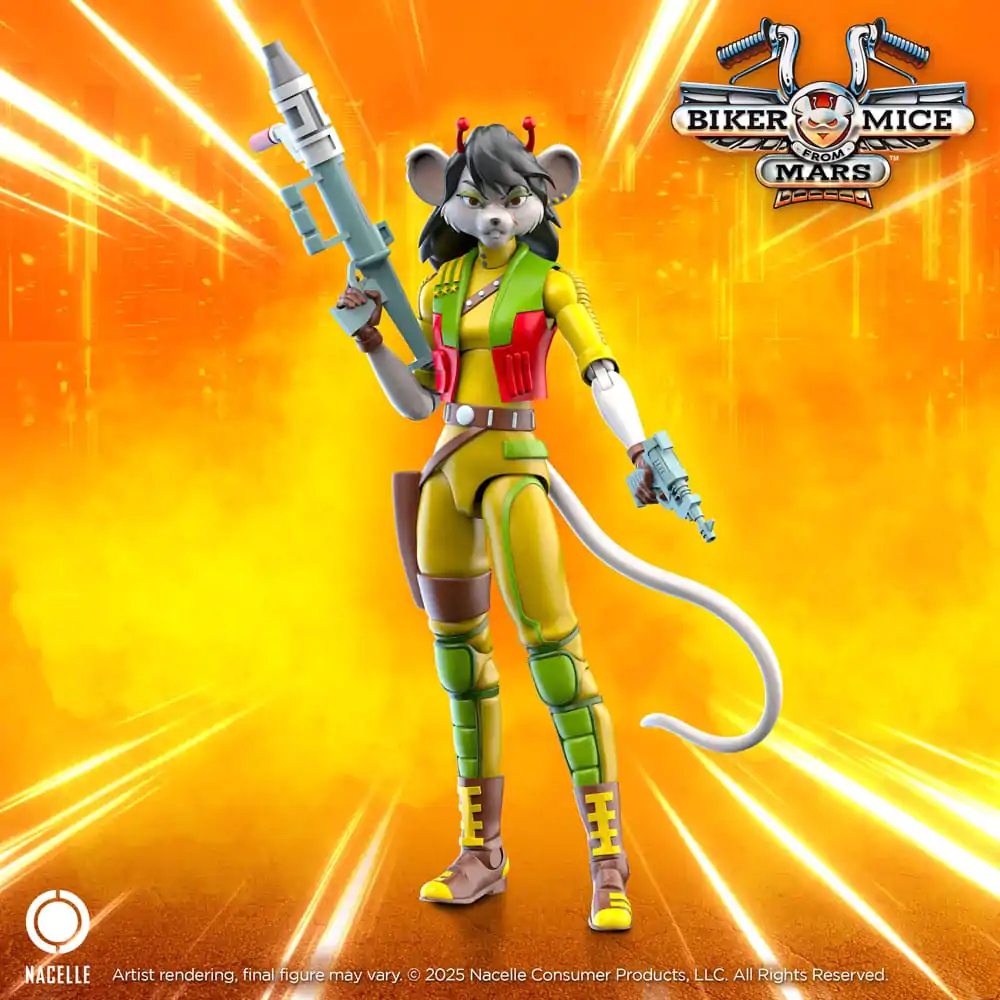 Biker Mice From Mars Figurka Akcji Karabin 23 cm zdjęcie produktu