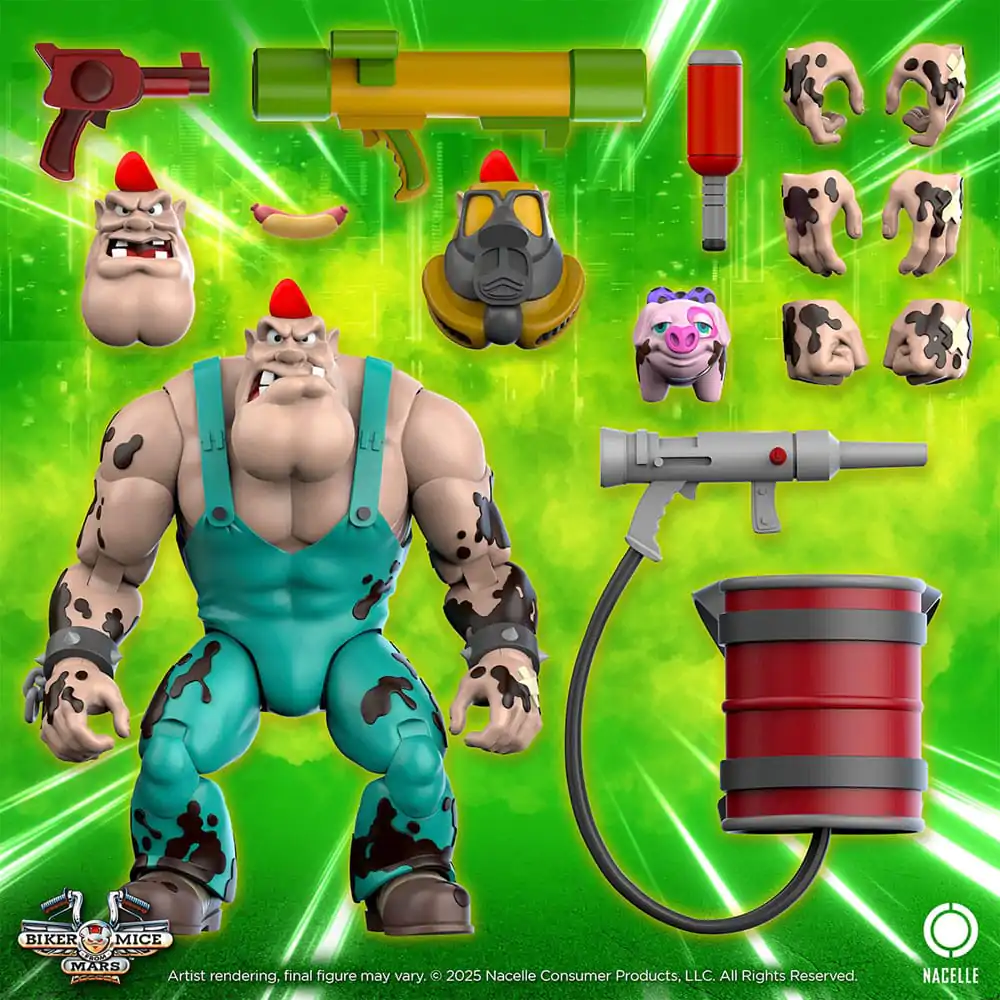 Biker Mice From Mars Figurka Akcji Greasepit 23 cm zdjęcie produktu